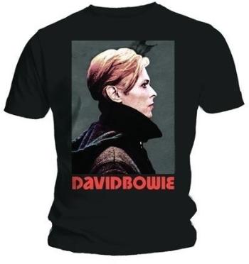 David Bowie Tričko Low Portrait Black XL