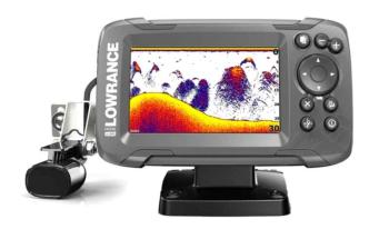 Sonar Lowrance HOOK2 - 4X GPS 200 CE ROW sonar+sonda aku.4,5Ah+nabíjačka