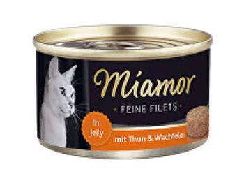 Miamor Cat Filet konzervovaný tuniak+prepeličie vajce100g + Množstevná zľava