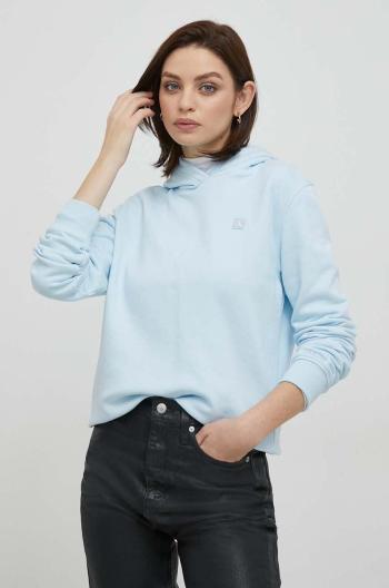 Mikina Calvin Klein Jeans dámska,s kapucňou,s nášivkou,J20J223227