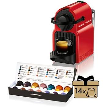 NESPRESSO Krups Inissia Red XN100510 + ZDARMA Voucher Poukaz na kávu Nespresso v hodnote 20 €