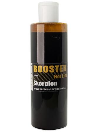 Carp inferno booster hot line 250 ml škorpion