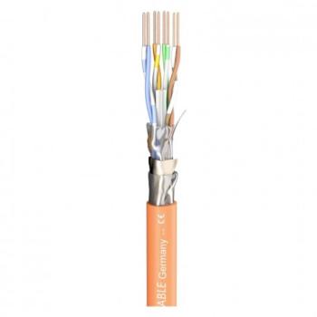 Sommer Cable 580-0465FC sieťový kábel ethernetový CAT 6A F/UTP  oranžová metrový tovar