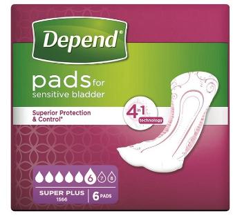 Depend Super plus vložky inkontinenčné 6 ks