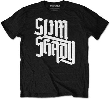 Eminem Tričko Shady Slant Black XL