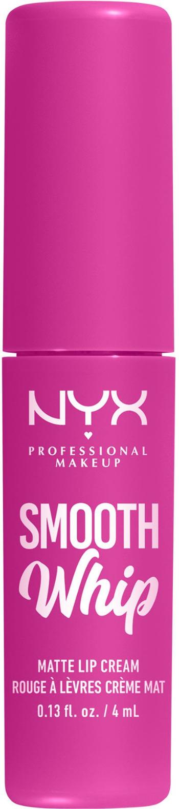 NYX Professional Makeup Smooth Whip Matte Lip Cream 20 Pom Pom matný tekutý rúž, 4 ml