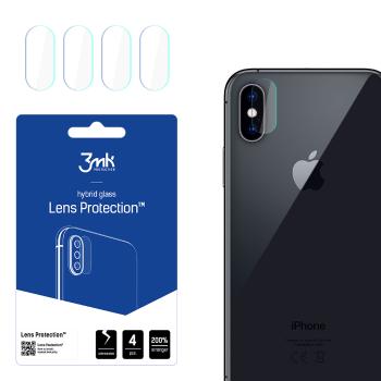 4x Sklo na kameru 3mk pre Apple iPhone XS  KP20881