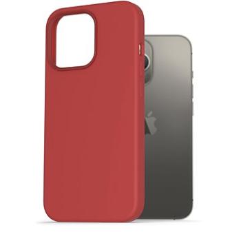 AlzaGuard Magnetic Silicone Case pre iPhone 13 Pro červený (AGD-PCMS0006R)