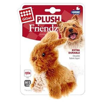 GiGwi Plush Friendz plyšový zajačik hnedý (846295062602)