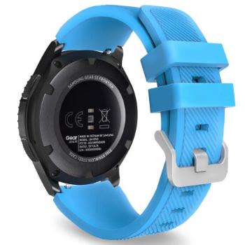 Huawei Watch GT/GT2 46mm Silicone Sport remienok, Light Blue