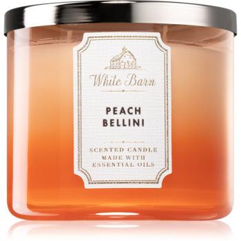 Bath & Body Works Peach Bellini vonná sviečka 411 g