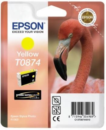 Epson T08744010 žltá (yellow) originálna cartridge