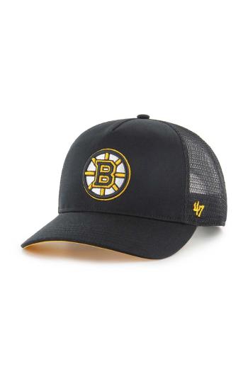 Šiltovka 47 brand NHL Boston Bruins čierna farba, s nášivkou, H-MSHTC01GWP-BKA