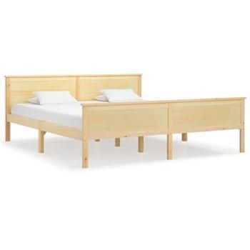 Rám postele masívne drevo borovice 180 × 200 cm, 322179