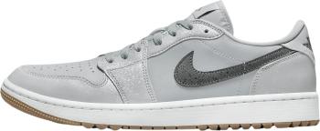 Nike Air Jordan 1 Low G Wolf Grey/White/Gum Medium Brown/Iron Grey 43 Pánske golfové topánky