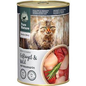 Pure Nature Cat Senior konzerva Hydinová a Zverina 400 g (RD-PNCS00400PV-5790-CS)