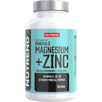 Nutrend Minerals Magnesium + Zinc tablety na podporu činnosti nervovej sústavy 60 tbl