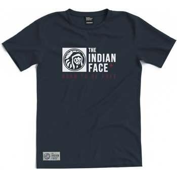 The Indian Face  Tričká s krátkym rukávom Born to be Free  Modrá