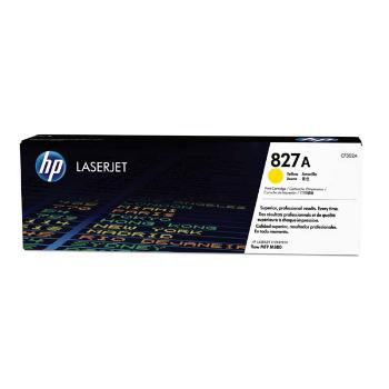 HP originál toner CF302A, yellow, 32000str., HP 827A, HP Color LaserJet MFP M880z, 850g, O