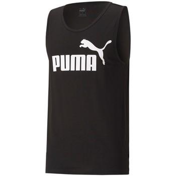 Puma  Tielka a tričká bez rukávov Essentials  Čierna