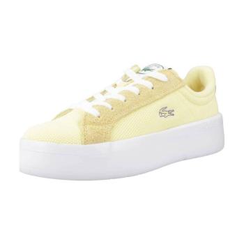 Lacoste  CARNABY PLATFORM LITE TEX  Módne tenisky Žltá