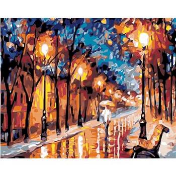 Maľovanie podľa čísel – Večerná ulica (HRAmal00547nad)