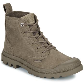 Palladium  PAMPA HI SKIN  Polokozačky Hnedá