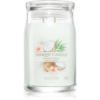 Yankee Candle Coconut Beach vonná sviečka Signature 567 g