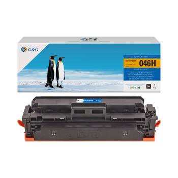 G&G kompatibil. toner s 046HBK, black, 6300str., NT-PC046XBK, high capacity, pre Canon LBP654Cx, 653Cdw, MFP735Cx, 634Cdw, 632Cdw,