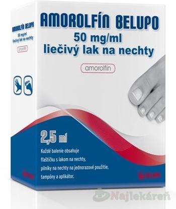 AMOROLFÍN BELUPO 50 mg/ml liečivý lak na nechty