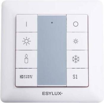 ESYLUX KNX EC10430930 tlačidlové rozhranie    Push Button 8xDALITW