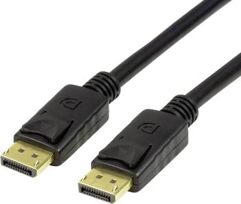 LogiLink DisplayPort prepojovací kábel #####DisplayPort Stecker, #####DisplayPort Stecker 2.00 m čierna CV0120  #####Dis