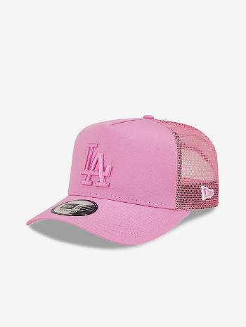 New Era LA Dodgers Tonal Mesh A-Frame Trucker Šiltovka Ružová