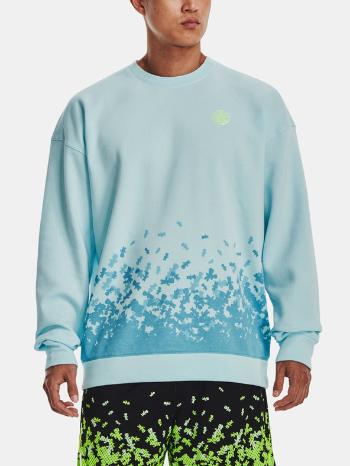 Under Armour Curry Collab Crewneck Mikina Modrá