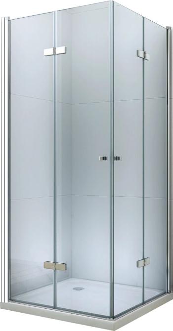 MEXEN/S - LIMA sprchovací kút 100x90 cm, transparent, chróm 856-100-090-02-00