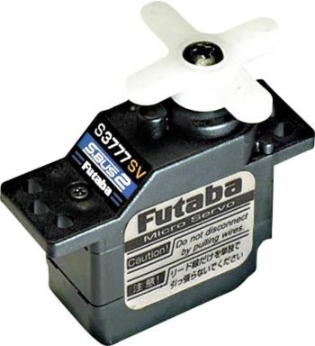 Futaba nano servo S-Bus2 HV M/G digitálne servo Materiál prevodovky: oceľ Zásuvný systém: Futaba