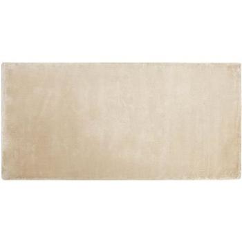 Viskózový koberec 80 × 150 cm béžový GESI II, 293231 (beliani_293231)
