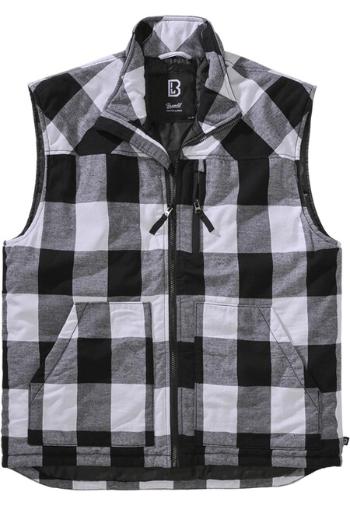 Brandit Lumber Vest white/black - 5XL