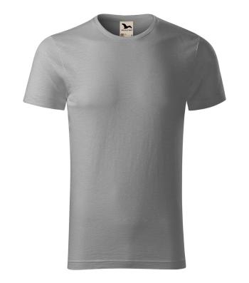 MALFINI Pánske tričko Native - Starostrieborná | XL