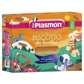 EXP: 31.08.2023 PLASMON Sušienky 720 g, 6m+