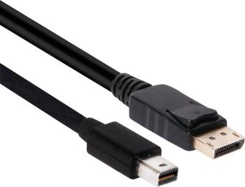 club3D Mini-DisplayPort / DisplayPort káblový adaptér #####Mini DisplayPort Stecker, #####DisplayPort Stecker 2.00 m čie