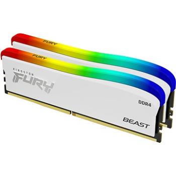Kingston FURY 16 GB KIT DDR4 3200 MHz CL16 Beast RGB White Special Edition (KF432C16BWAK2/16)