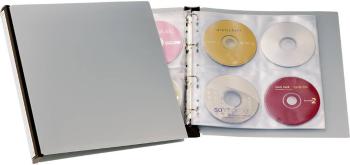 Durable  zakladač na CD / DVD 96 CD / DVD / Blu-ray  čierna, sivá 12 ks  527701