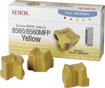 Xerox 108R00725 Phaser 8560 8560MFP Solid Ink Series tuhý atrament originál  žltá 3 ks