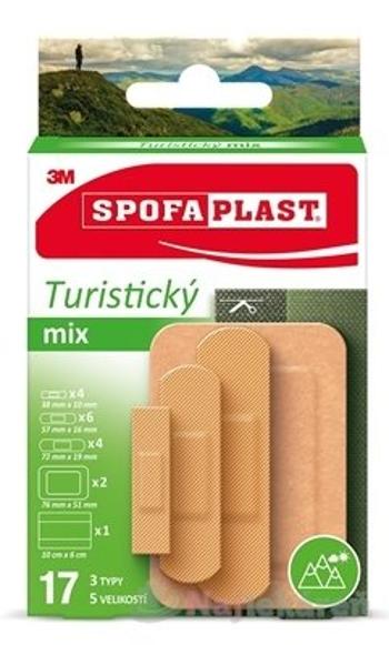 3M SPOFAPLAST č.604 Náplasti Turistický mix 3 typy, 5 veľkostí 17ks