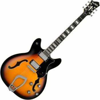 Hagstrom Viking Tobacco Sunburst Semiakustická gitara