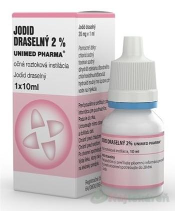 JODID DRASELNÝ 2 % UNIMED PHARMA 10 ml