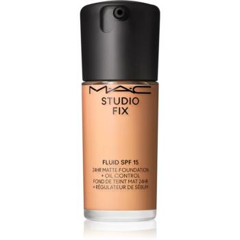 MAC Cosmetics Studio Fix Fluid SPF 15 24HR Matte Foundation + Oil Control zmatňujúci make-up SPF 15 odtieň NW18 30 ml