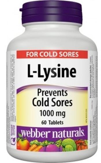 Webber Naturals L - Lysine 1000 mg 60 tabliet