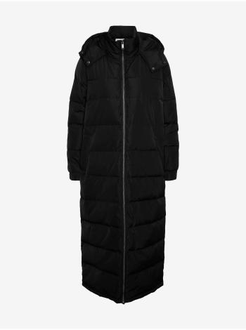 Čierny zimný kabát Noisy May Maia